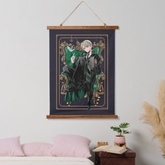 Tapiz Con Marco De Madera HARRY POTTER™ | Asiento de Anime Draco Malfoy