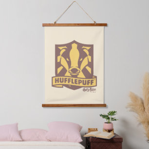 Tapiz Con Marco De Madera HARRY POTTER™   Summer Magic HUFFLEPUFF™ Crest