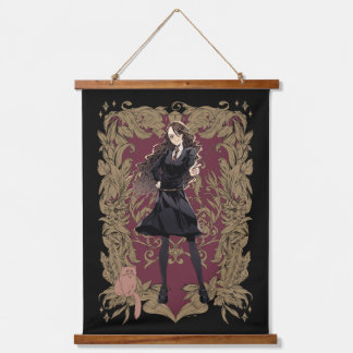 Tapiz Con Marco De Madera Hermione Granger Marco Adornado Anime