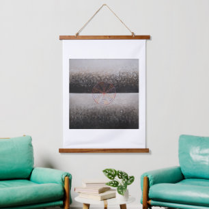 Tapiz Con Marco De Madera Hilma Af Klint, El Cisne Nº 10, Arte Resumen