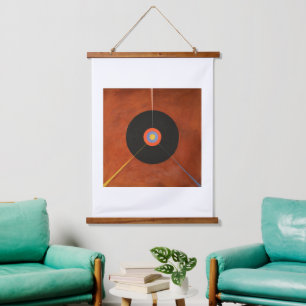 Tapiz Con Marco De Madera Hilma Af Klint, El Cisne No. 18, Arte Resumen