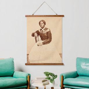 Tapiz Con Marco De Madera Historia Negra: La joven Harriet Tubman, Derechos
