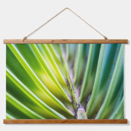 Tapiz Con Marco De Madera hoja de palma