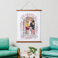 Hojas y bayas polvorientas fotos familiares en arc