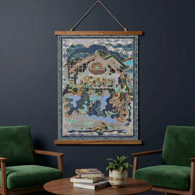 Tapiz Con Marco De Madera Home (Subido por el creador)