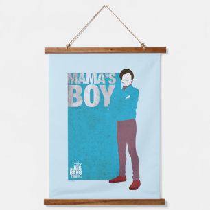Tapiz Con Marco De Madera Howard Mama's Boy