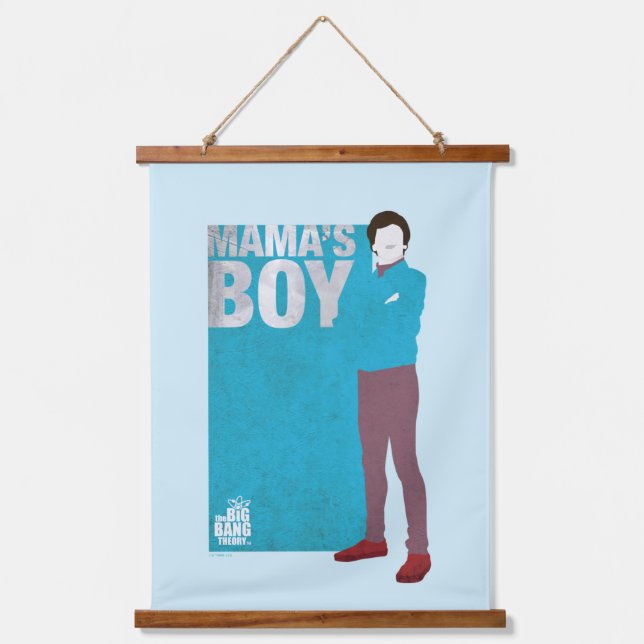 Tapiz Con Marco De Madera Howard | Mama's Boy (Anverso)