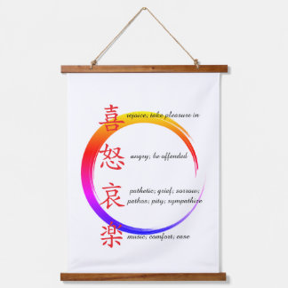 Tapiz Con Marco De Madera human emotions