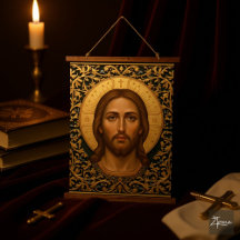 Icono bizantino de Cristo - Jesús