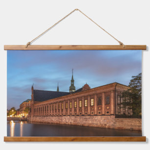 Tapiz Con Marco De Madera Iglesia de los Holmens Copenhague Dinamarca