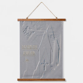 Tapiz Con Marco De Madera In My Father’s House John14:2 cross church Bible