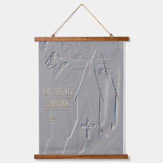 Tapiz Con Marco De Madera In My Father’s House John14:2 cross church Bible
