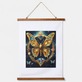 Tapiz Con Marco De Madera Inferno Guardian: majestuosos trapos