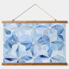 Tapiz Con Marco De Madera Invierno de la Fantasía Realm Icebound