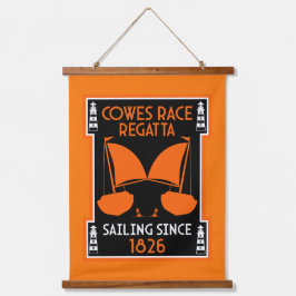 Tapiz Con Marco De Madera Isla Cowes de Wight Yacht Regatta