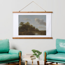 Tapiz Con Marco De Madera Jan Vermeer van Haarlem, Paisaje con granja