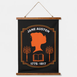 Tapiz Con Marco De Madera Jane Austen English Novelist