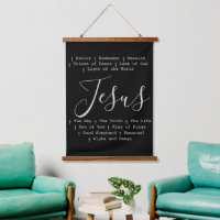 "Jesús es" basado en la fe cristiana