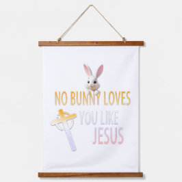 Tapiz Con Marco De Madera Jesús te ama