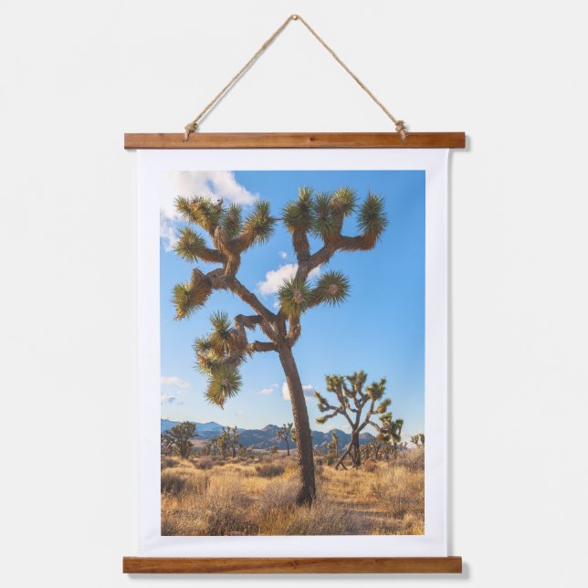 Tapiz Con Marco De Madera Joshua Trees (Anverso)
