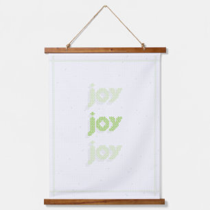 Tapiz Con Marco De Madera Joy Knit Wall Art