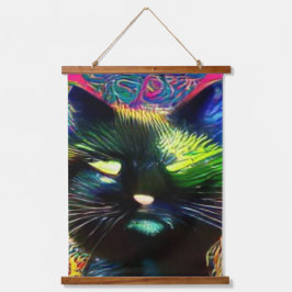 Tapiz Con Marco De Madera katz katz 14