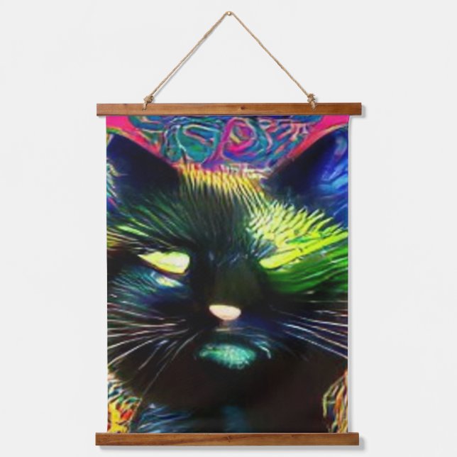 Tapiz Con Marco De Madera katz katz 14 (Anverso)