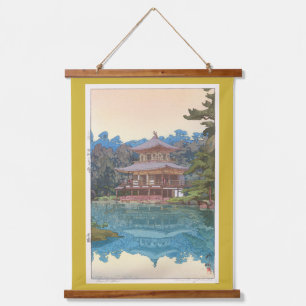 Tapiz Con Marco De Madera Kinkaku-ji, Hiroshi Yoshida