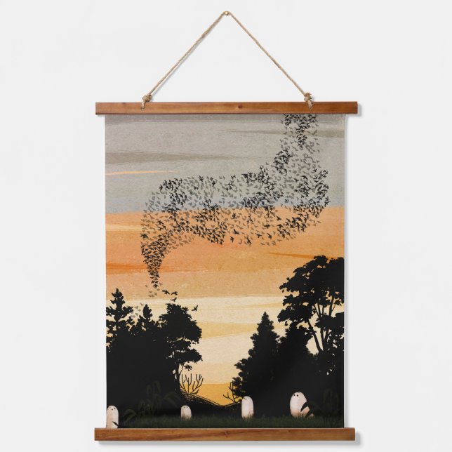 Tapiz Con Marco De Madera La actuación nocturna (Anverso)