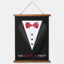 Tapiz Con Marco De Madera La fiesta del soltero