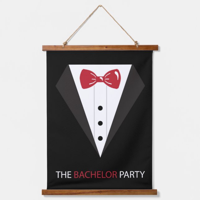 Tapiz Con Marco De Madera La fiesta del soltero (Anverso)