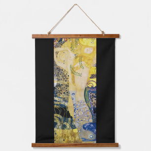 Tapiz Con Marco De Madera La Hydra, Gustav Klimt