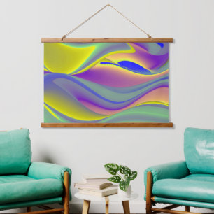 Tapiz Con Marco De Madera La magia del verano , Resumen del arte 3D