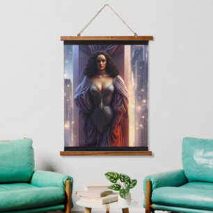 Tapiz Con Marco De Madera La muerte de una era por Xzendor7