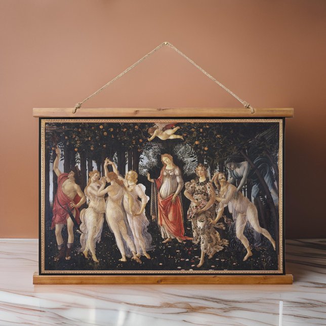 Tapiz Con Marco De Madera La Primavera Spring Botticelli (Subido por el creador)