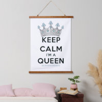 La reina tranquila de SlipperyJoe's corona de plat
