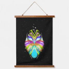 Tapiz Con Marco De Madera Lechuza Oracle Starlight