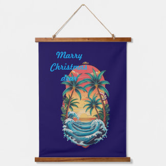 Tapiz Con Marco De Madera Legado tropical: Paraíso marcado por Monterrey"