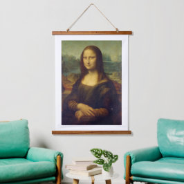 Tapiz Con Marco De Madera Leonardo Da Vinci, Mona Lisa, La Gioconda