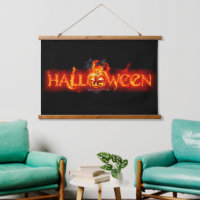 Letras ígneas masivas de SlipperyJoe's Halloween c