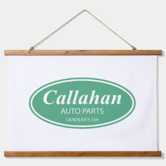 Tapiz Con Marco De Madera Logotipo de Tommy Boy de Callahan