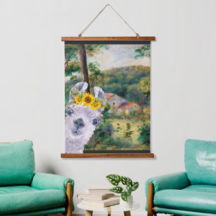 Tapiz Con Marco De Madera Los alrededores del Renoir de Briey y la Fancy Lla