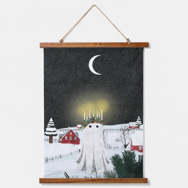 Tapiz Con Marco De Madera Luz de las velas (Anverso)