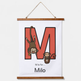 Tapiz Con Marco De Madera M es para... personalizado