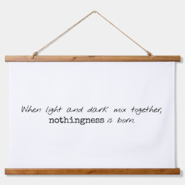 Tapiz Con Marco De Madera Madera Clara Y Oscura En Tapiz De Muro