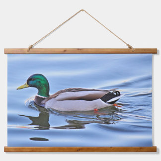 Tapiz Con Marco De Madera Mallard Duck