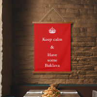 mantener la calma -Baklava