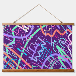 Tapiz Con Marco De Madera Mapa de las estrellas