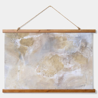 Tapiz Con Marco De Madera Marbleized Resumen Wall Art Tapestry