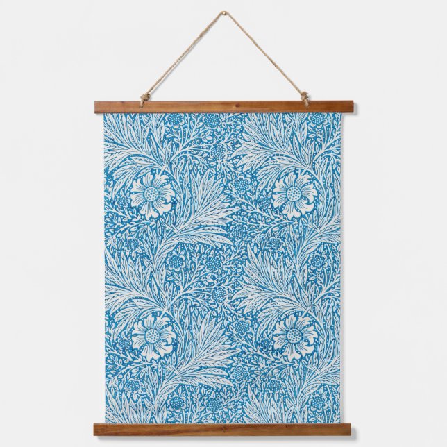 Tapiz Con Marco De Madera Marigold de William Morris (1875) (Anverso)